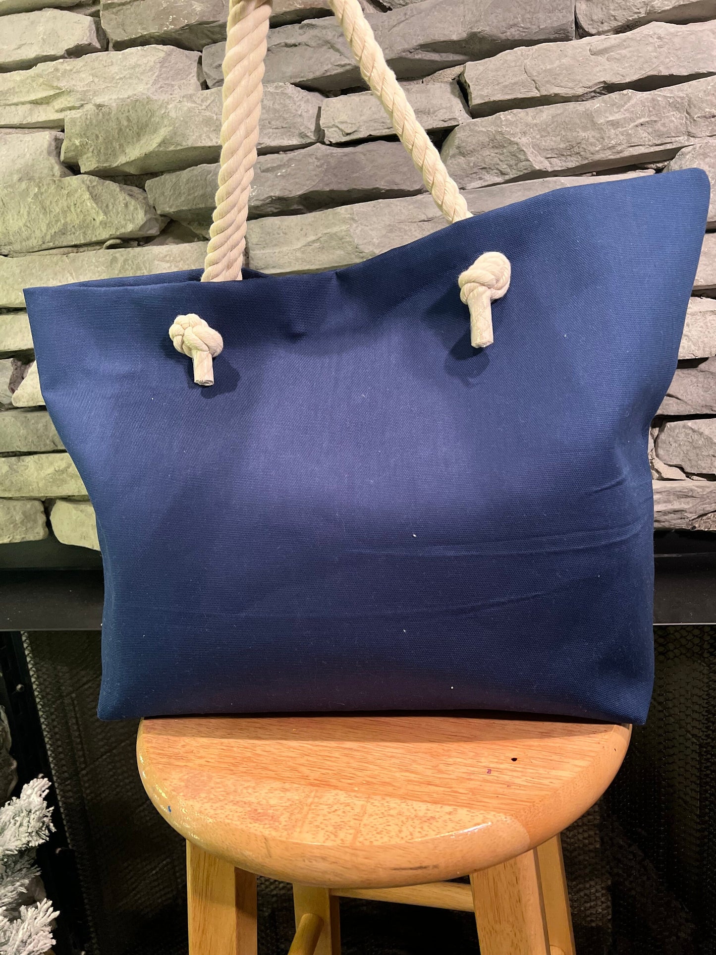 Blue Beach Tote