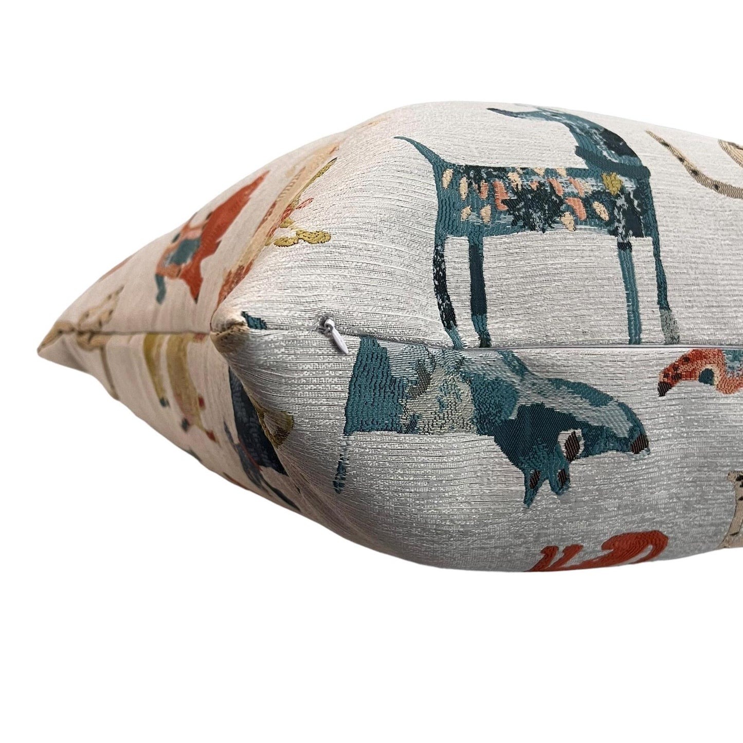 Colorful Dog Print Pillow Cover, Whimsical Dog Pattern Pillow Cover, Dog Lover Pillow Cover, Dog Themed Decorative Pillow Cover, Dog Lovers