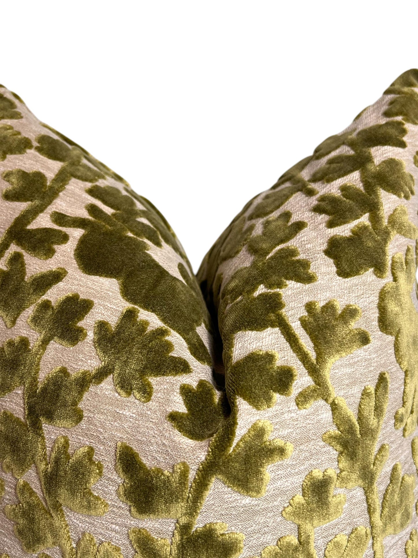 Green "luv bunny” rabbit velvet Pillow Cover, botanical Rabbit Pillow Cover, Easter Throw Pillow Cover, cut Velvet throw Pillow Cushion