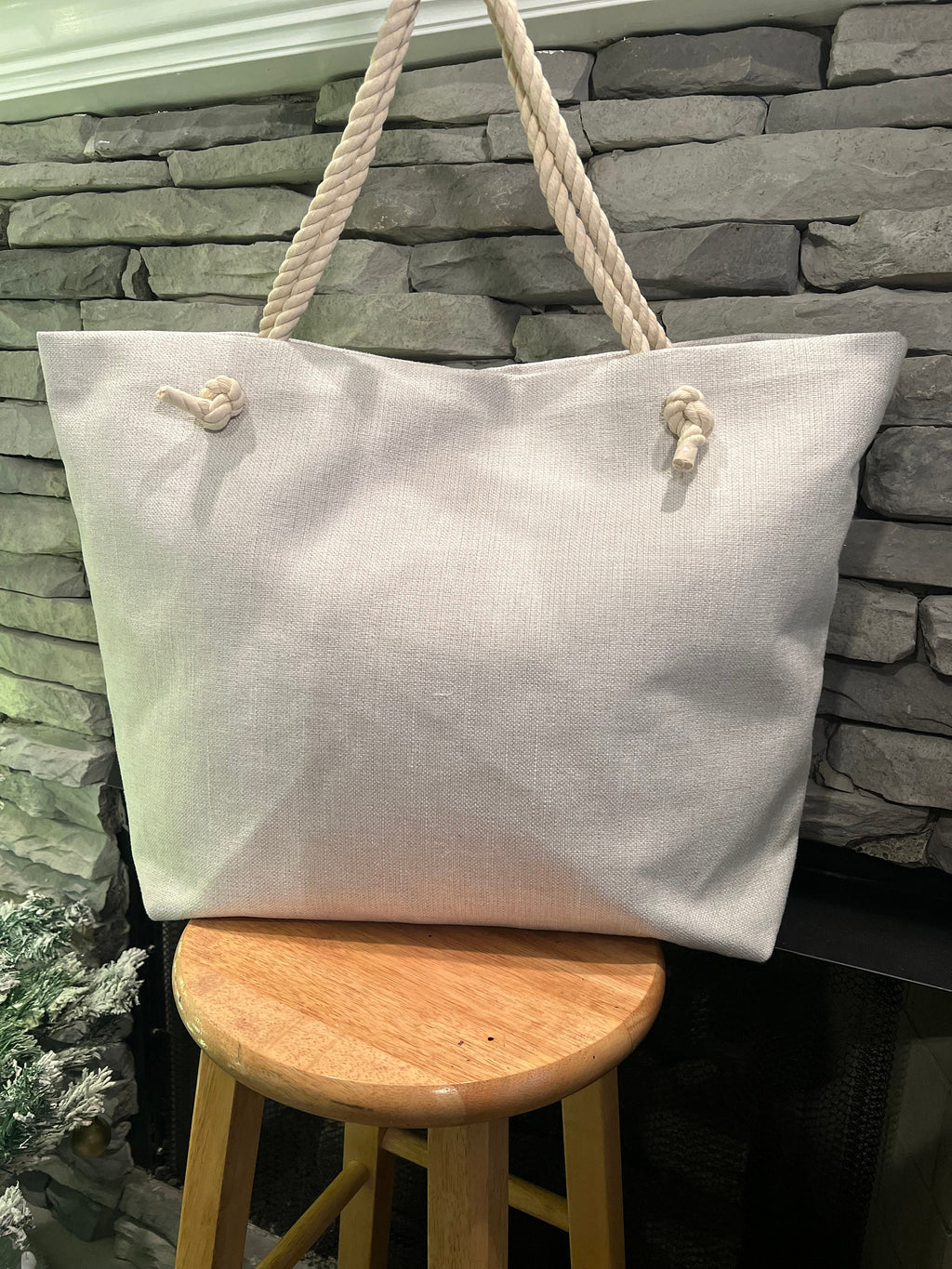 Extra Large Canvas Beach Tote Bag: Chic Weekend Getaway