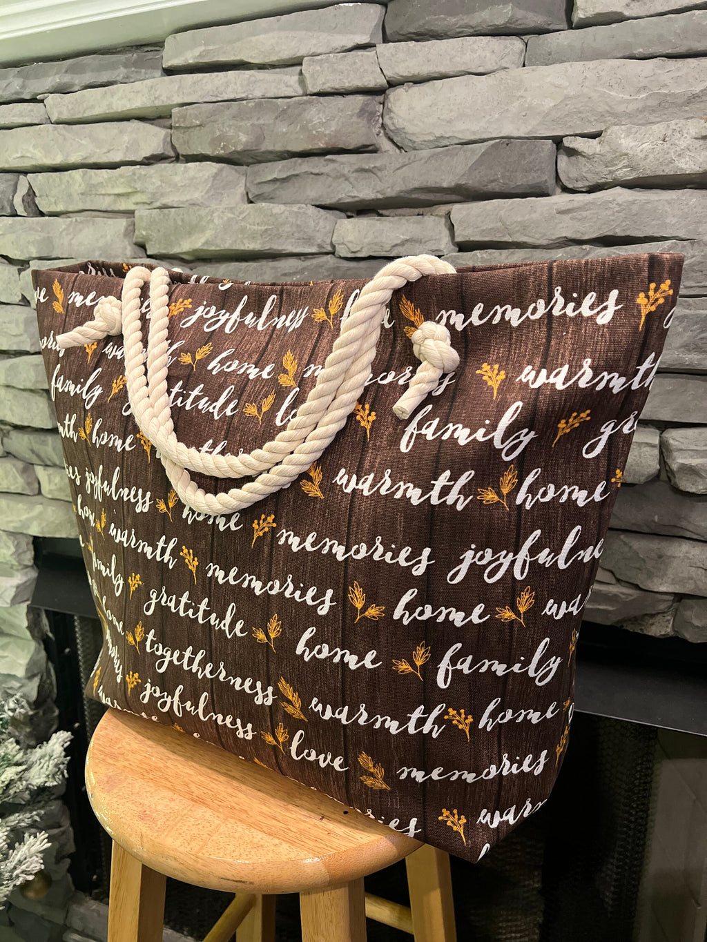 Extra Large Beach Tote Bag: Cotton Canvas, Magnetic Snap