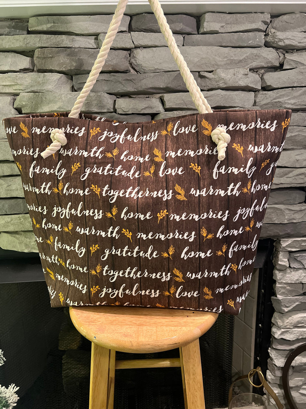 Extra Large Beach Tote Bag: Cotton Canvas, Magnetic Snap