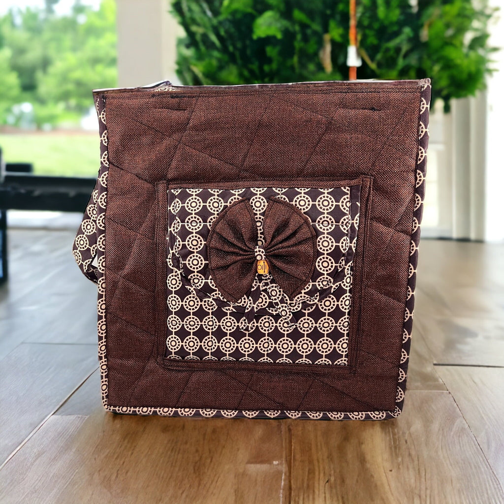 African Print Tote Bag: Cotton Ankara Fabric Handbag