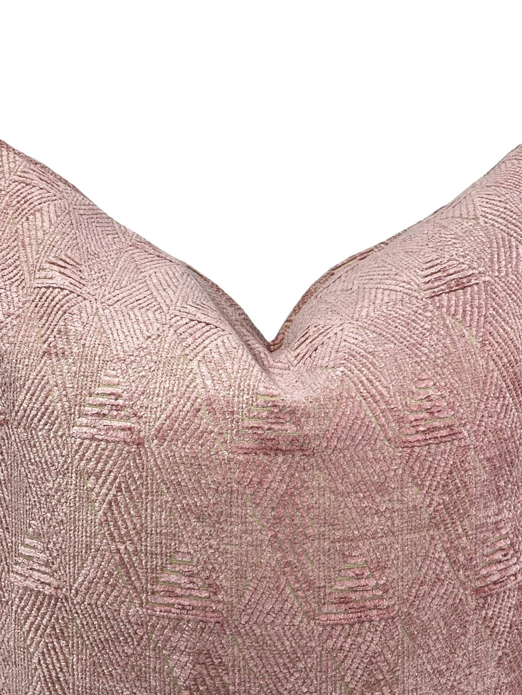 Blush Pink Geometric Pillow Cover, Textured Velvet Cushion, Geometric Velvet Cushion, Modern Pink Throw Pillow, Soft Pink Throw Pillow