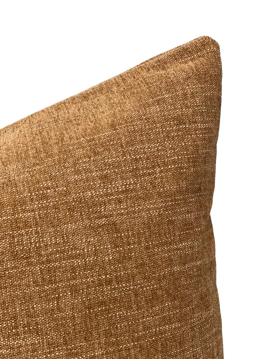 Rustic Brown Linen Pillow Cover, Farmhouse Button Cushion