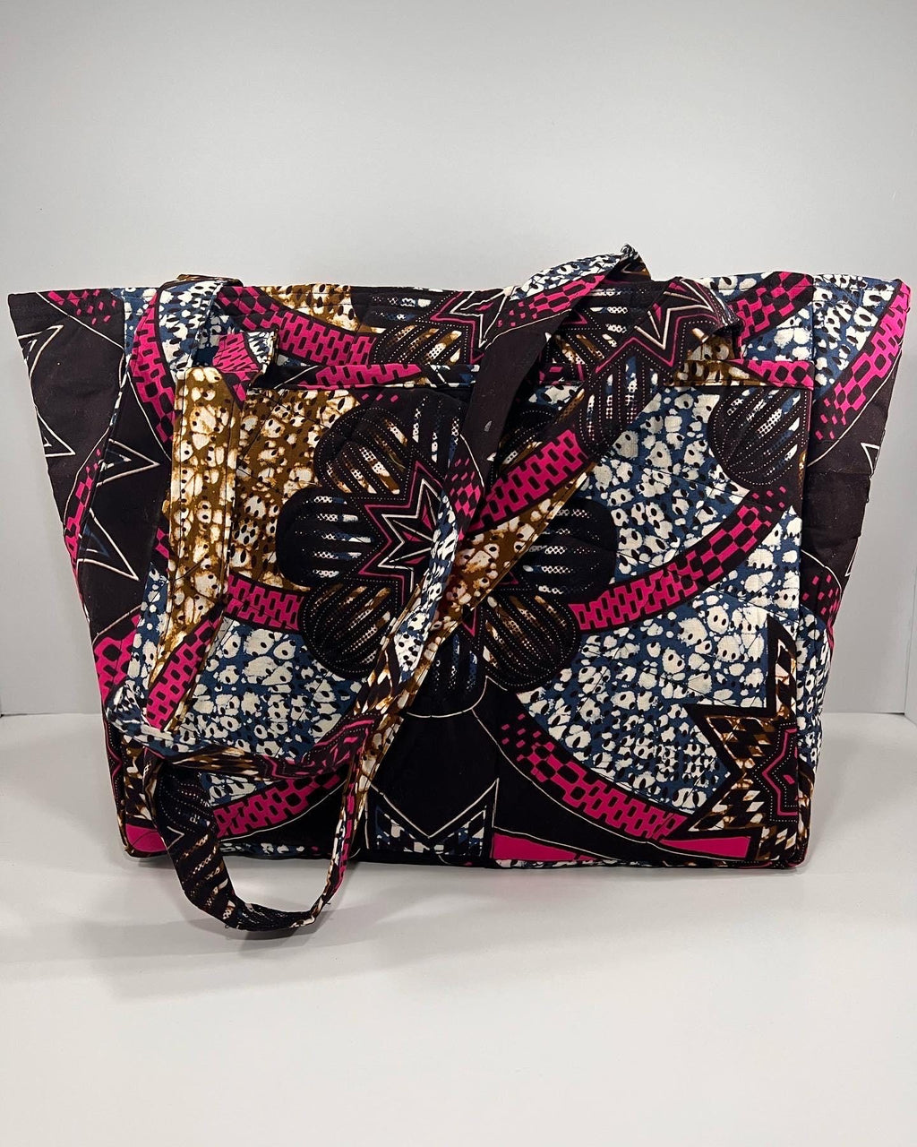 African Print Tote Bag, African Handbag, Kitenge Bag, Women Handbag, Authentic African Print Handbag, African Fabric Handbag, Ankara Bags
