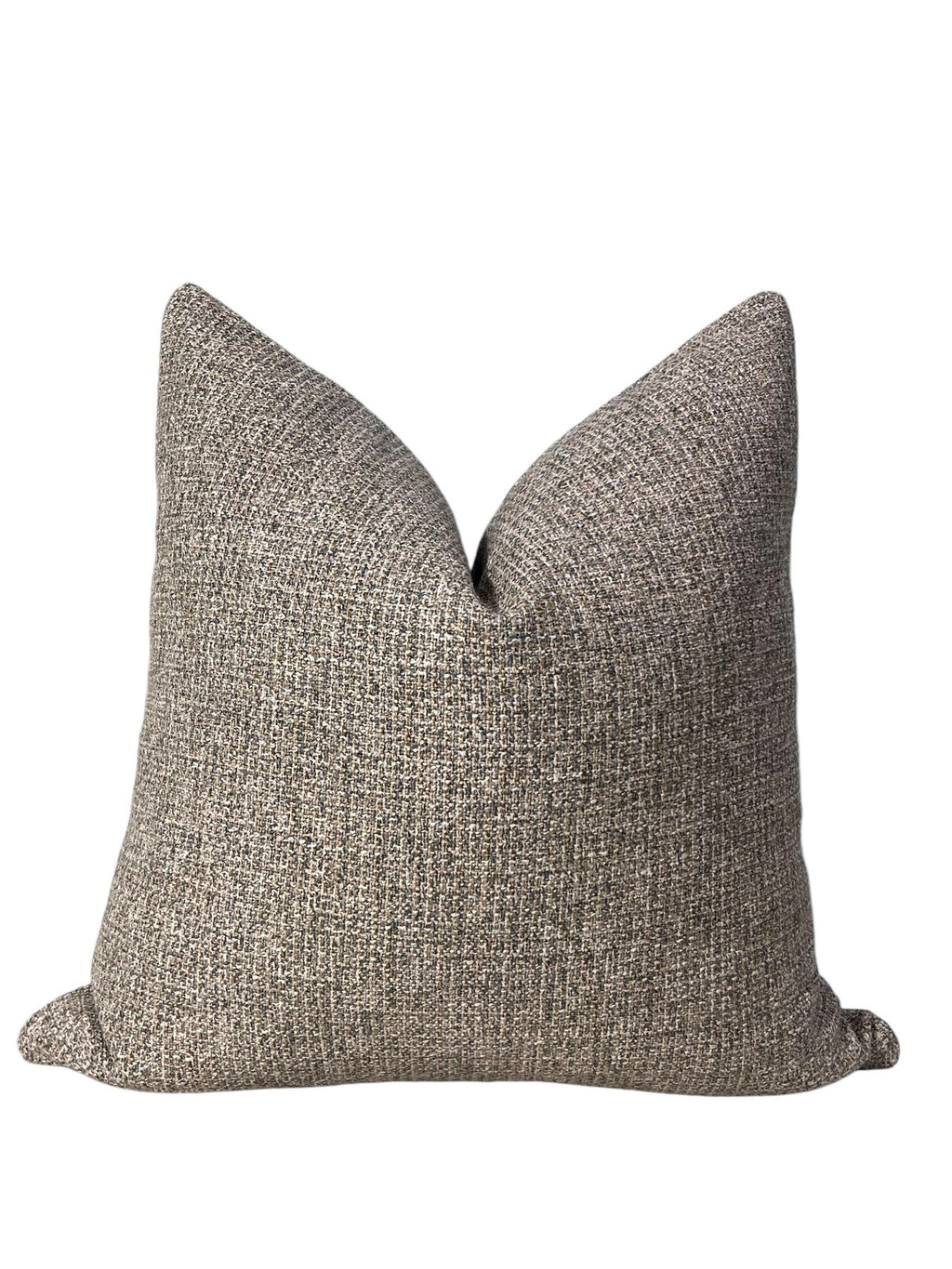 Floral Tweed Throw Pillow Cover Set, Handmade Accent Cushion Combo