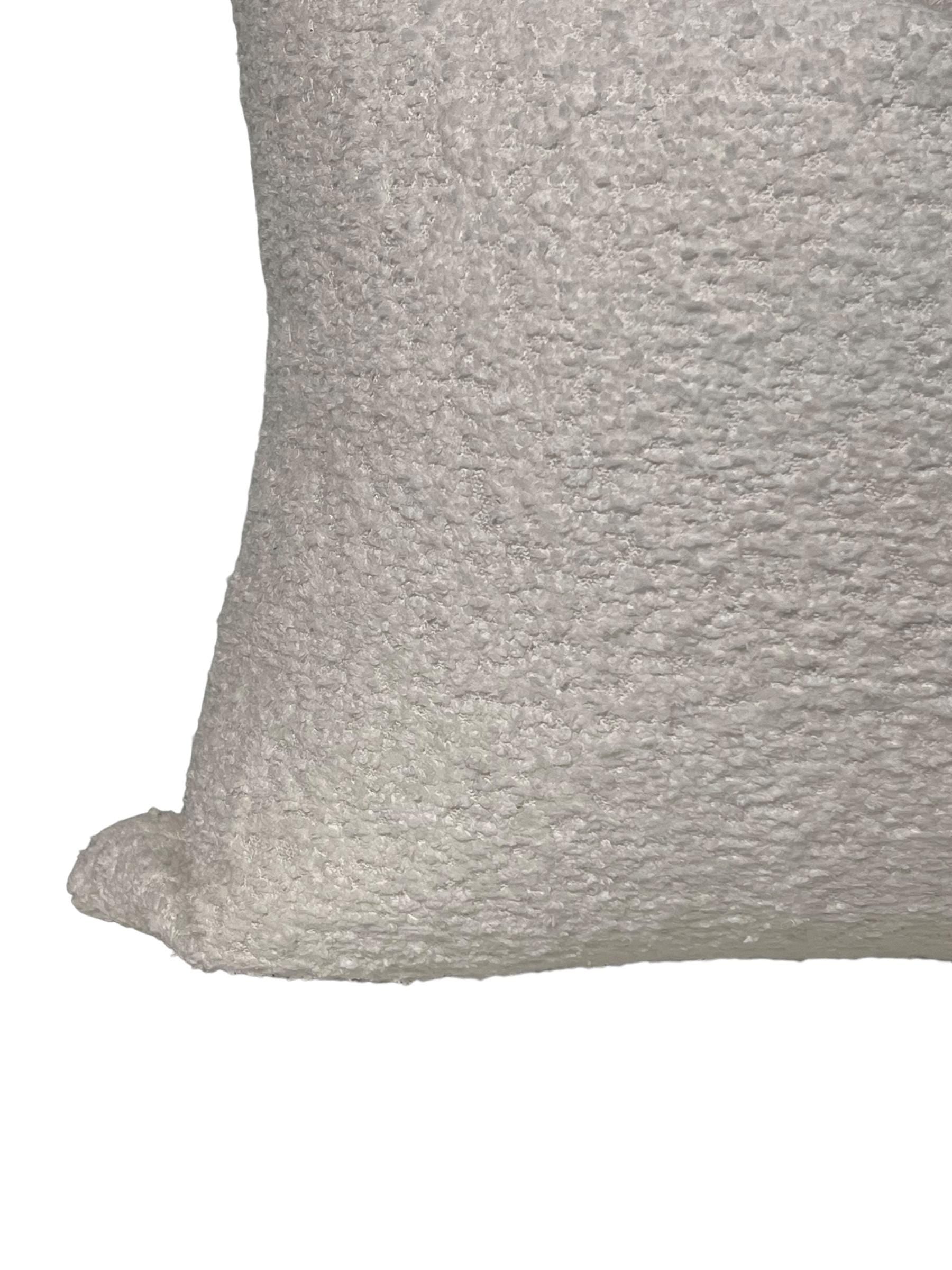 Beige Linen Throw Pillow Cover, Neutral Textured Cushion, Handmade