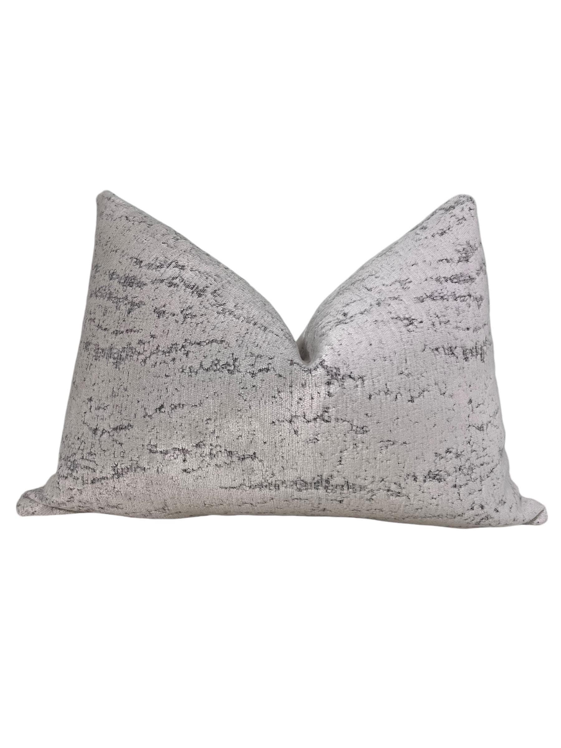 Floral Tweed Throw Pillow Cover Set, Handmade Accent Cushion Combo