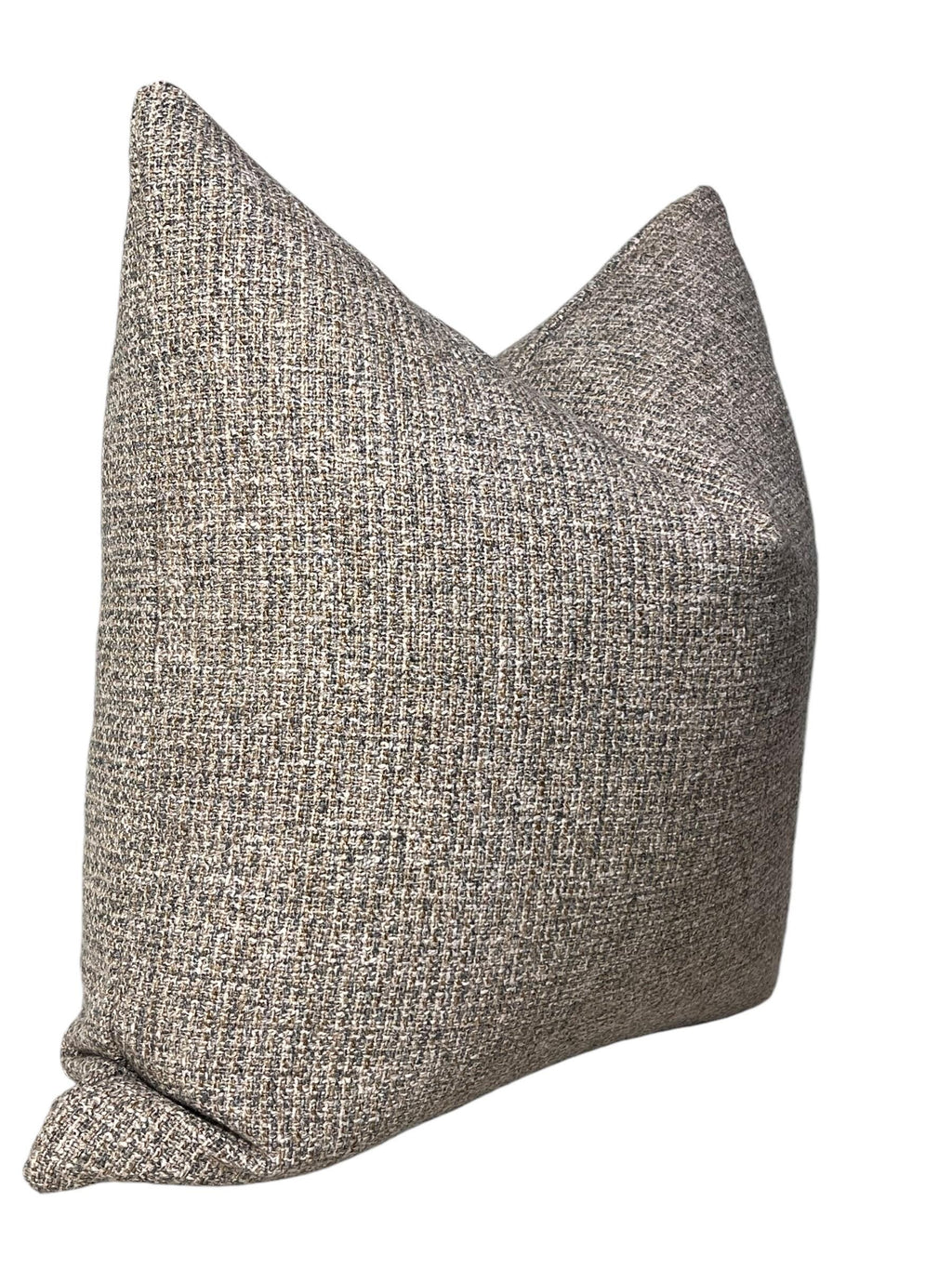 Floral Tweed Throw Pillow Cover Set, Handmade Accent Cushion Combo