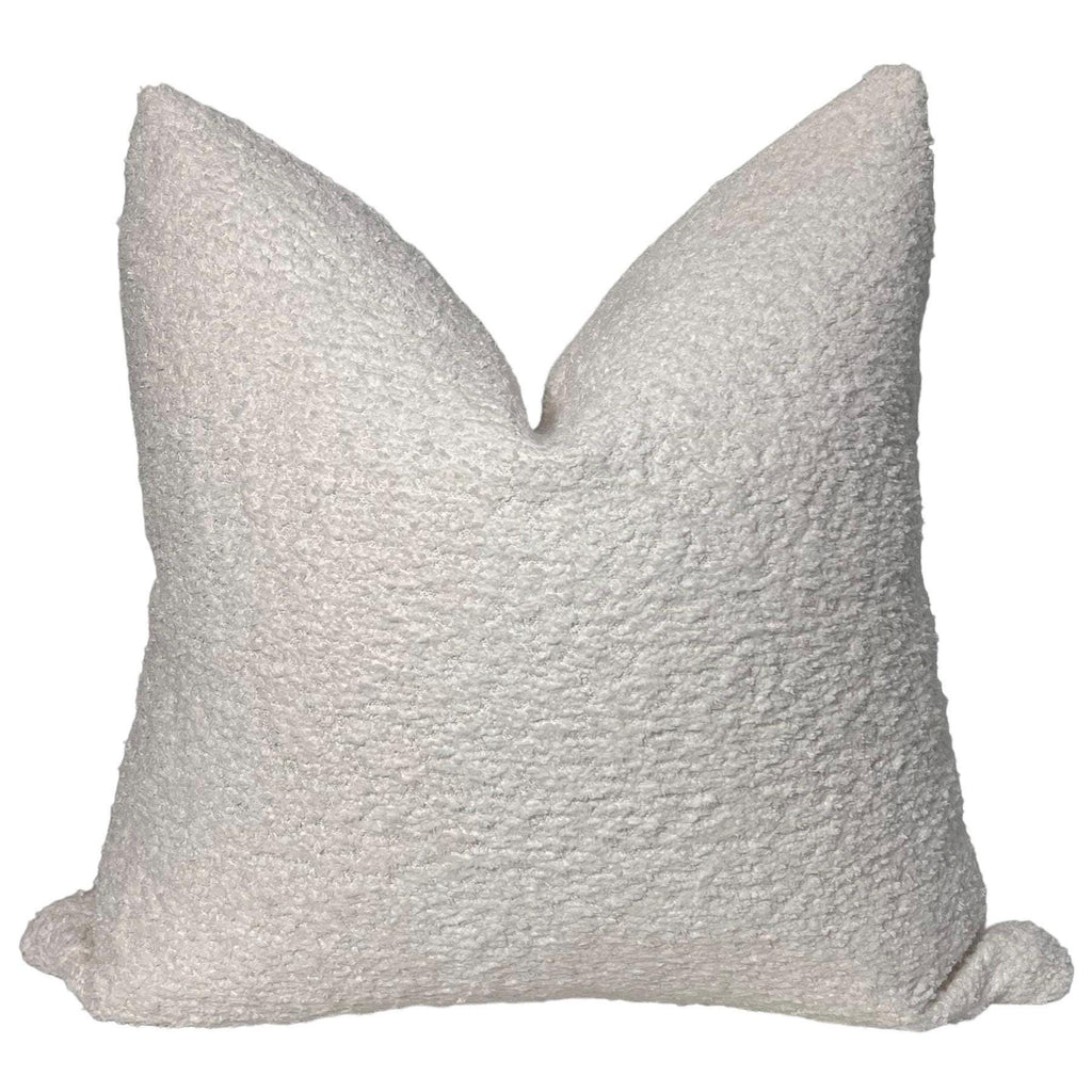 Beige Linen Throw Pillow Cover, Neutral Textured Cushion, Handmade