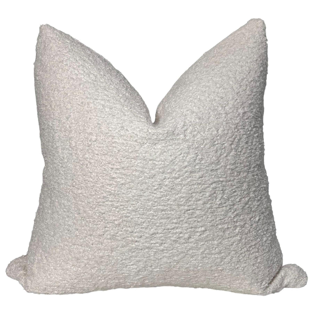 Beige Linen Throw Pillow Cover, Neutral Textured Cushion, Handmade