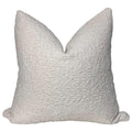 Beige Linen Throw Pillow Cover, Neutral Textured Cushion, Handmade