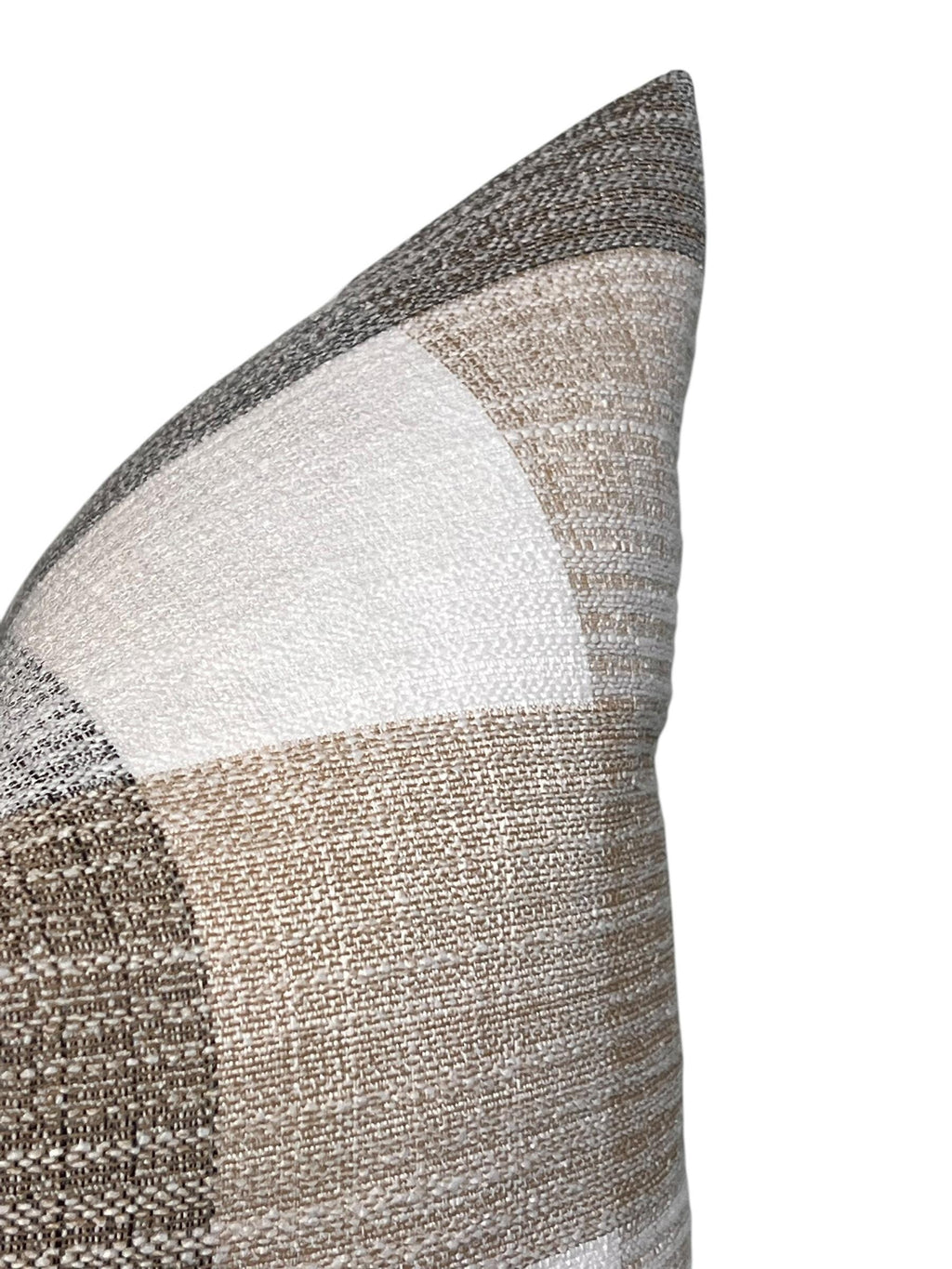 Neutral Pillow Cover Set, Plaid, Linen, Animal Print, USA Made