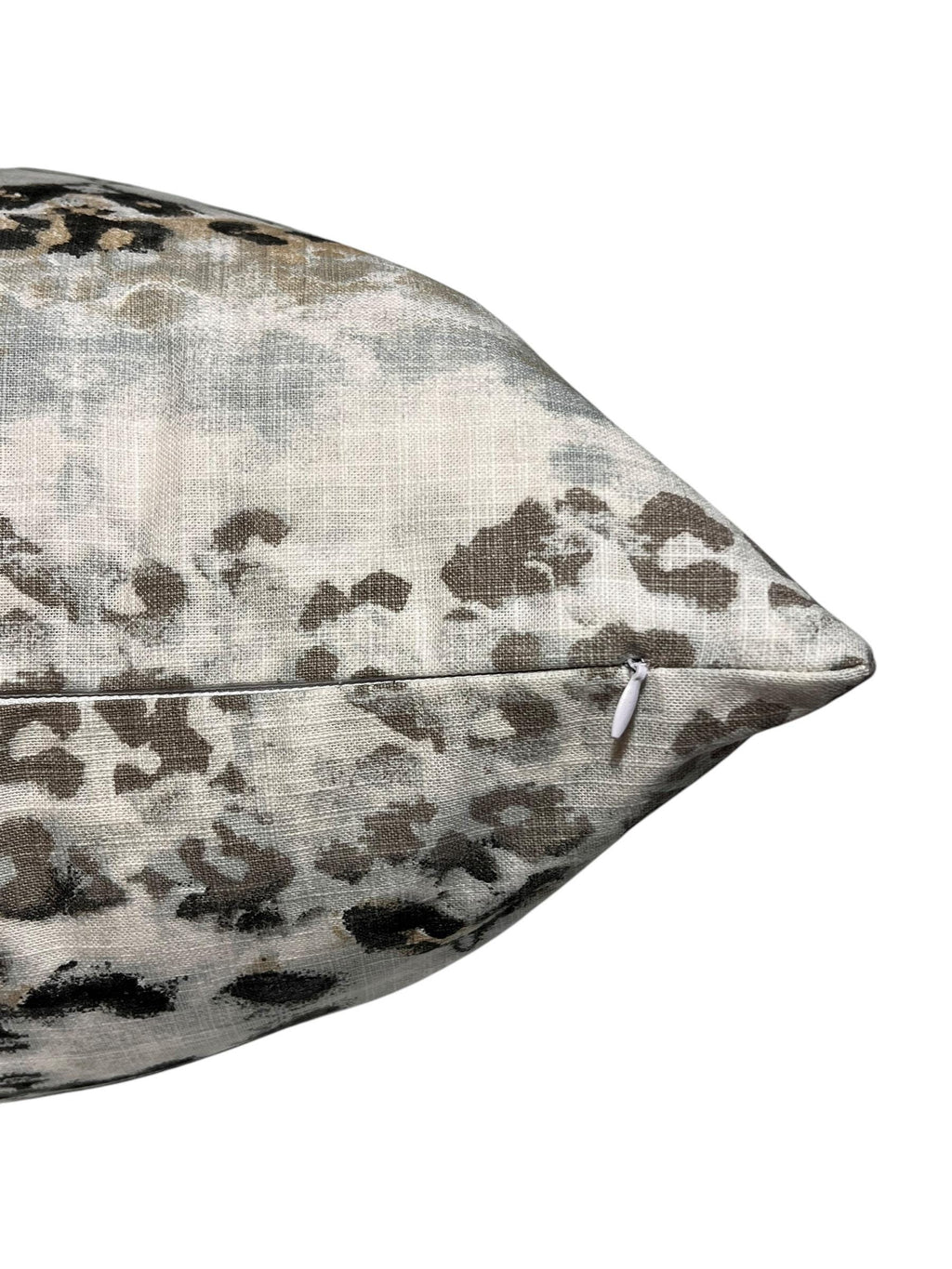 Neutral Pillow Cover Set, Plaid, Linen, Animal Print, USA Made