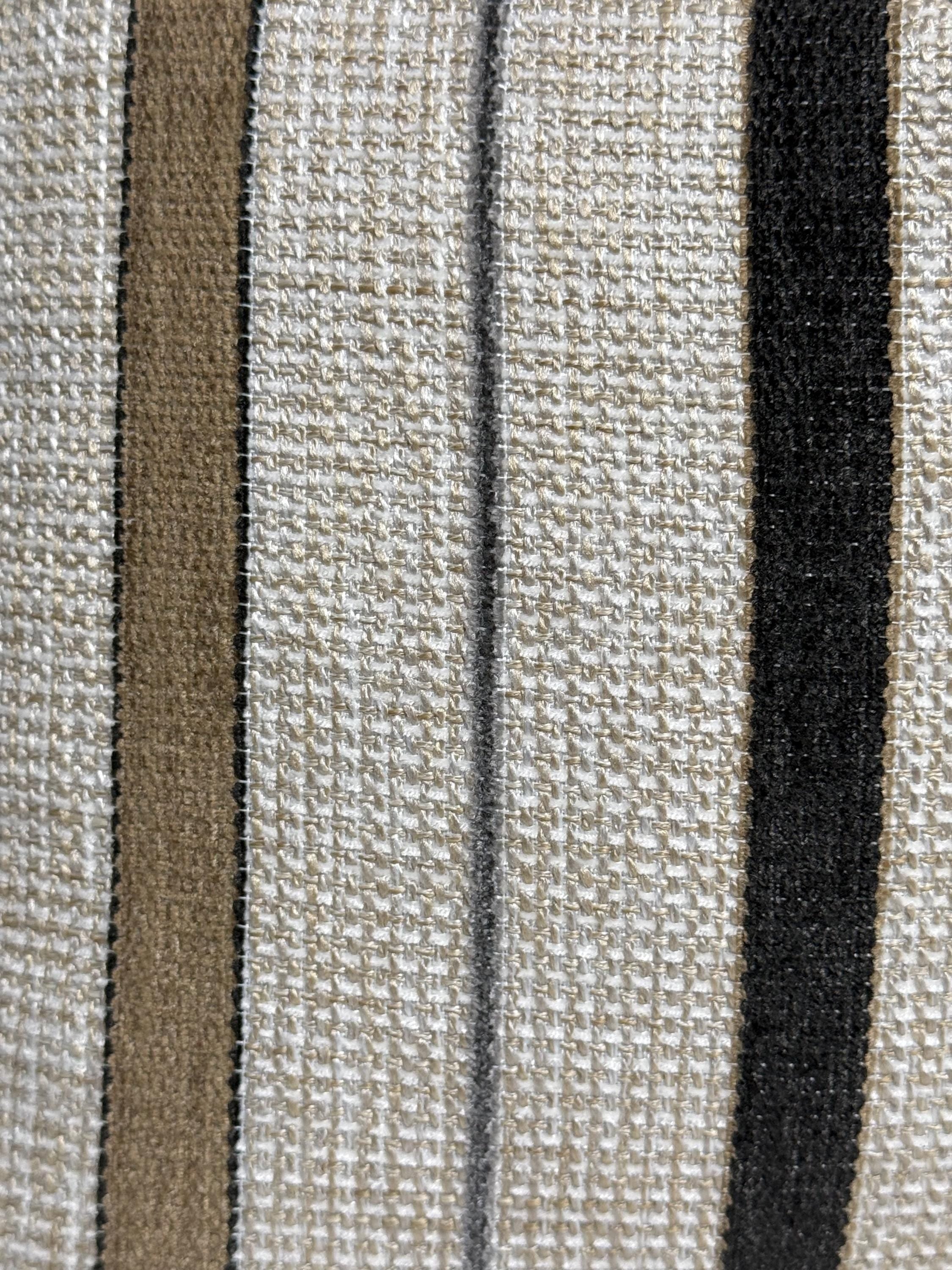 Handwoven Striped Pillow Cover | Modern Farmhouse Throw Cushion