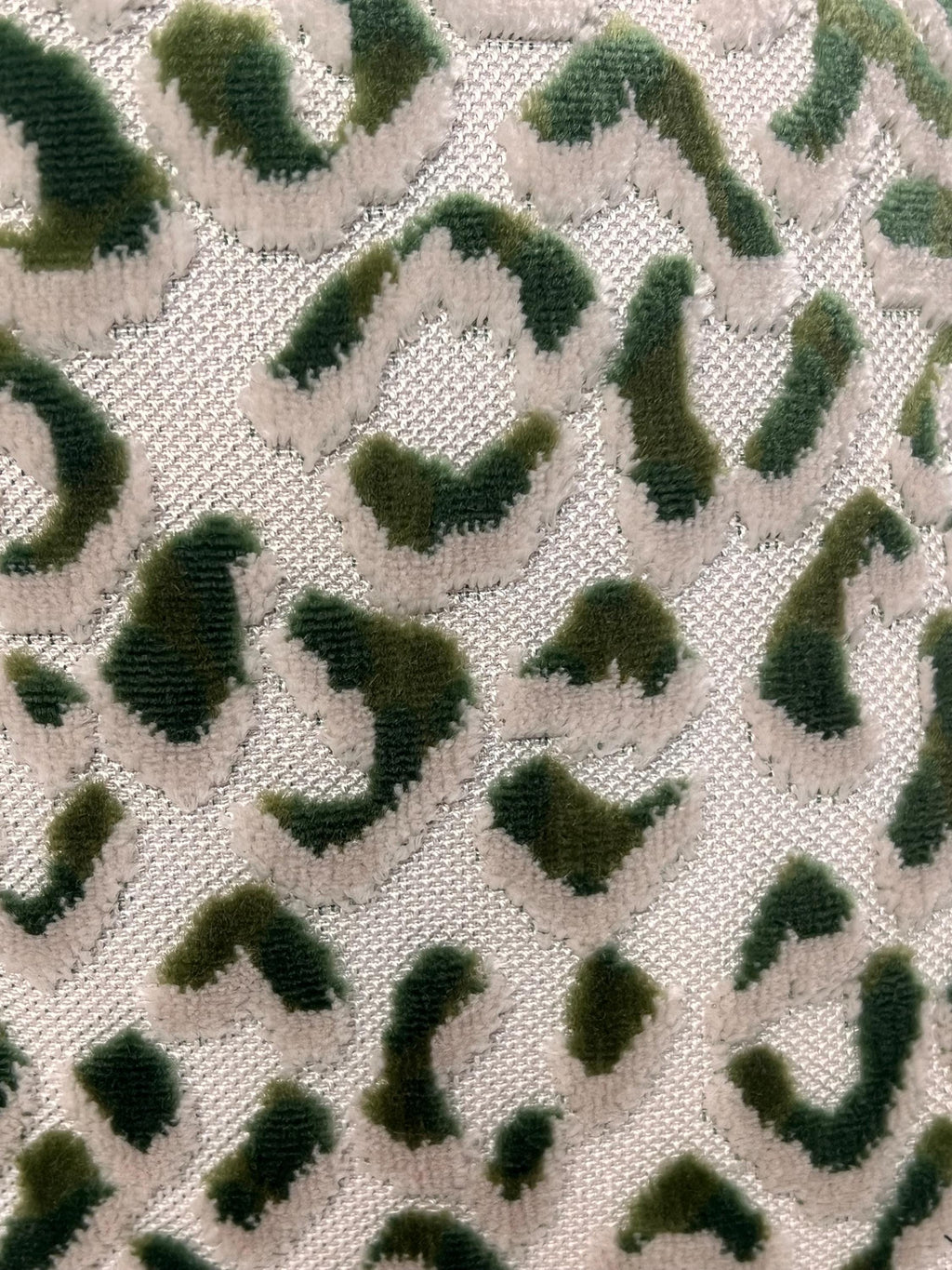 Leopard Print Pillow Cover, green and white Velvet Ocelot, Animal Print Pillow, Cheetah Velvet Pillow Cushion, modern accent throw Cushion