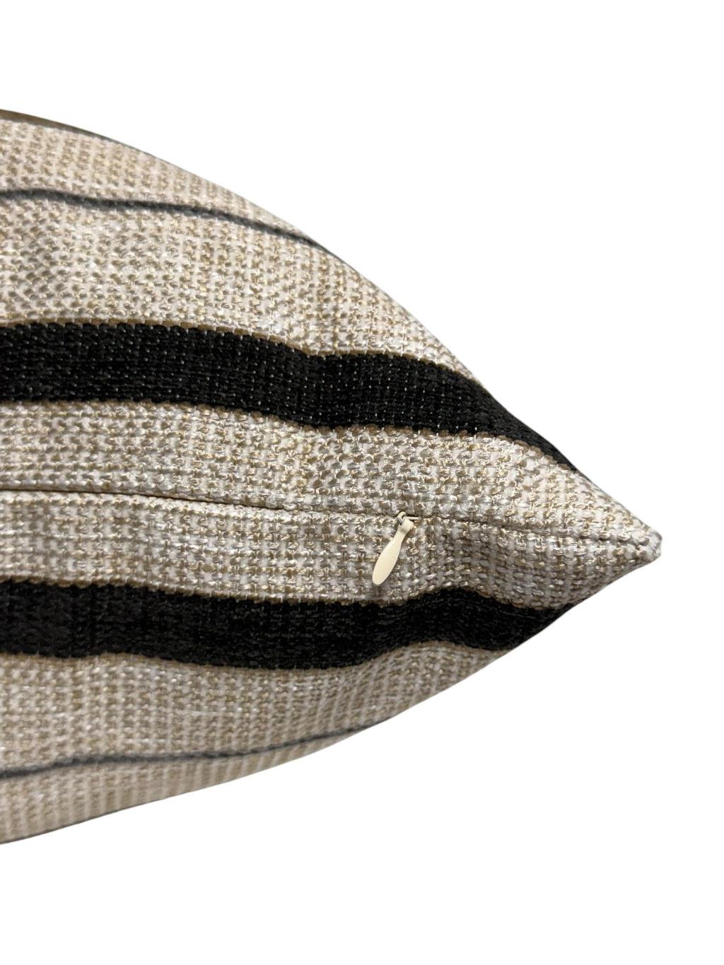 Handwoven Striped Pillow Cover | Modern Farmhouse Throw Cushion