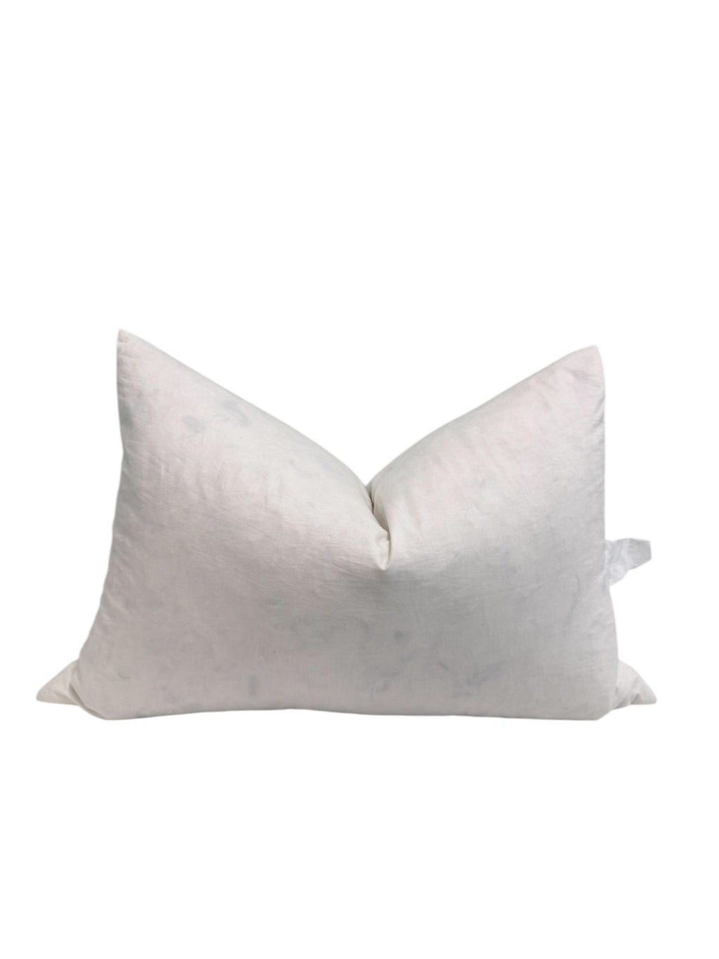 Feather Down Pillow Insert, Overstuffed Lumbar & Cushion Forms