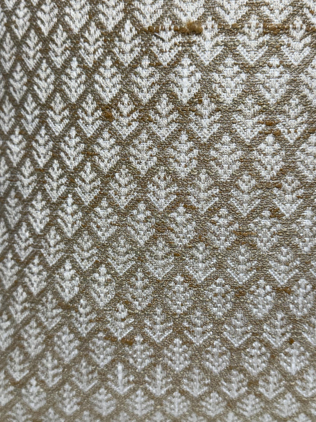 Modern Woven Throw Pillow Cover, Neutral Diamond Leaf Pattern, Boho Decor