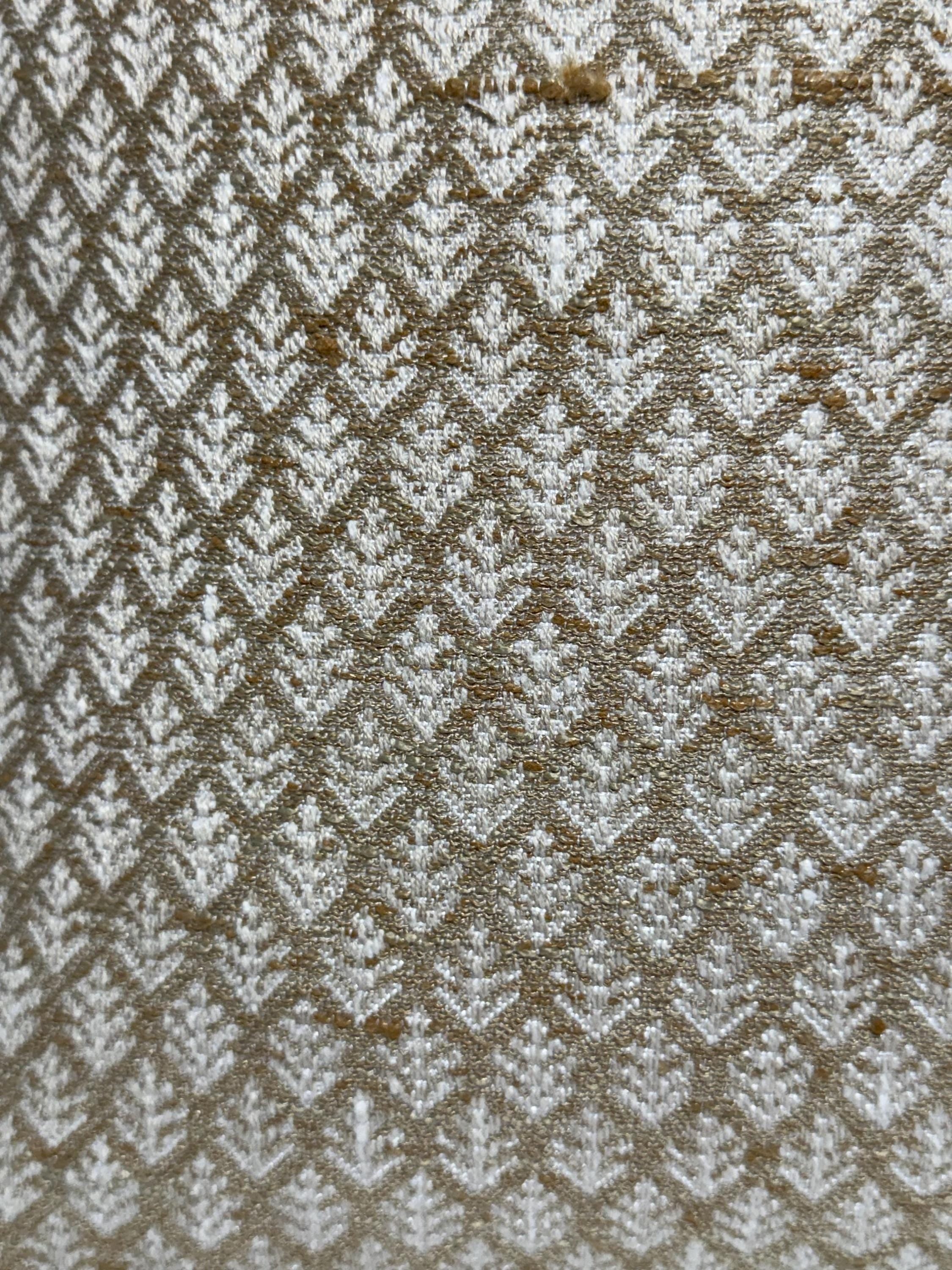Modern Woven Throw Pillow Cover, Neutral Diamond Leaf Pattern, Boho Decor