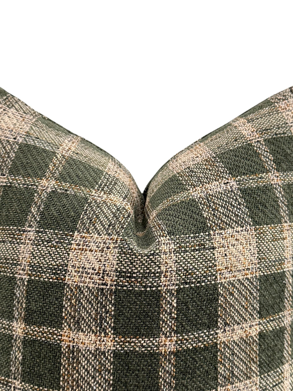 Green Plaid Pillow Cover, Hunter Green Tartan Throw Pillow, Cozy Fall Decor Cushion, Forest Green Checkered Cover, Rustic Cabin Pillow Cover