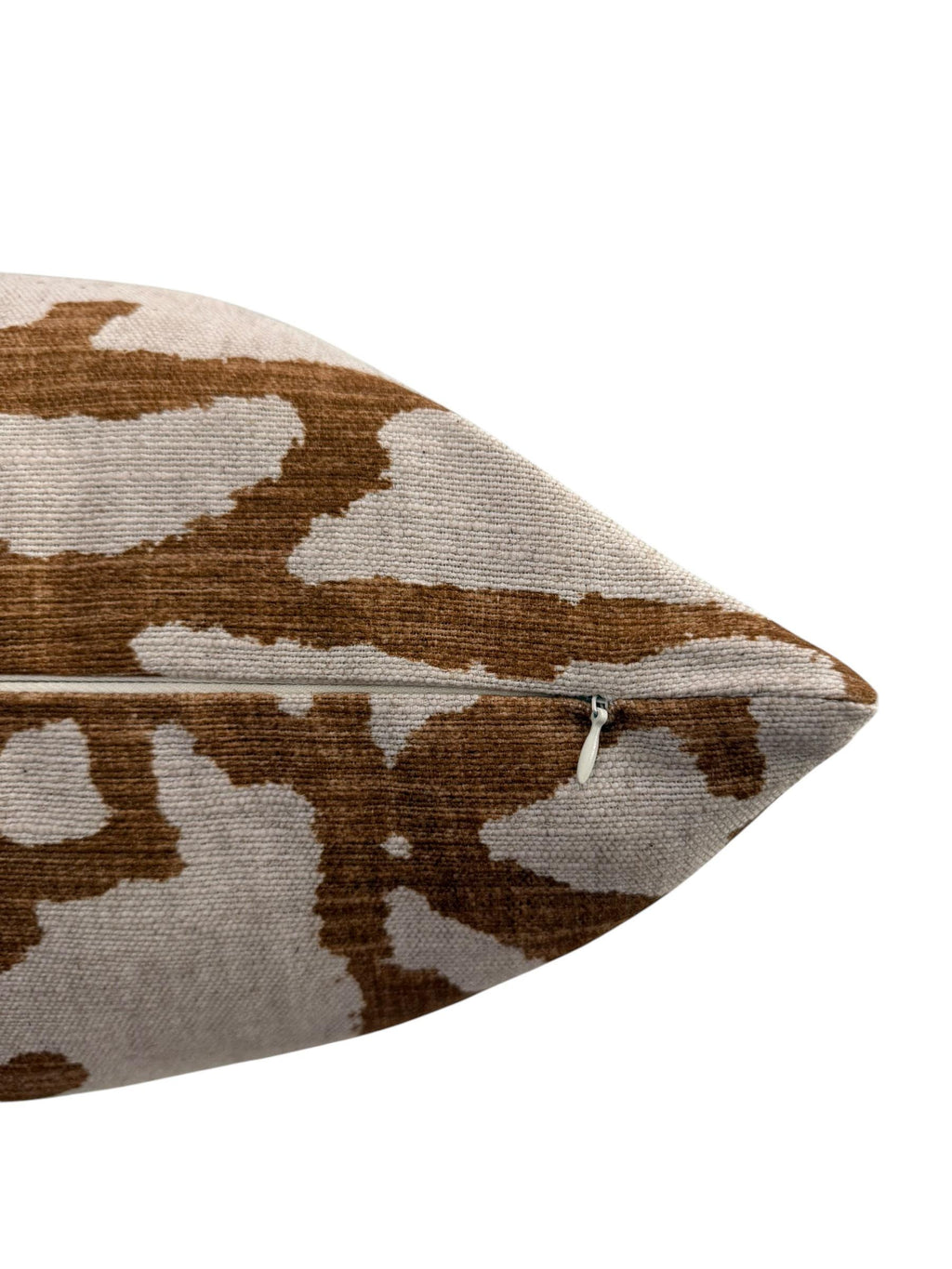 Rust Abstract Pillow Cover, Modern Pattern Throw Pillow, Burnt Orange Cushion, Rust & Cream Modern Pillow, Burnt Orange and Beige Pillow