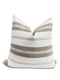 Diamond Stripe Pillow Cover, Modern Boho, Handmade in USA