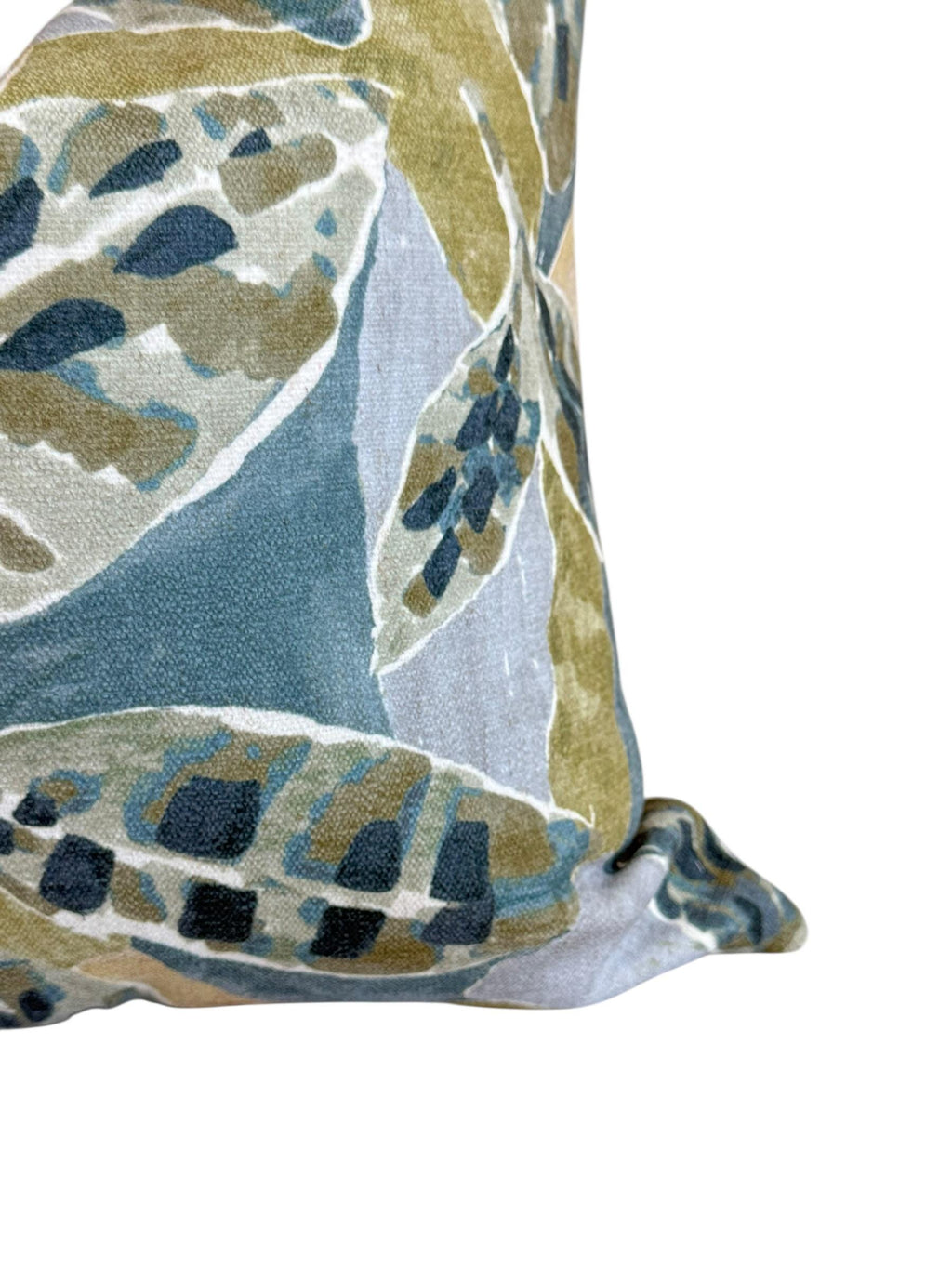 Beige Plaid Pillow Cover, Olive and Blue Check Cushion, Rustic Farmhouse Throw Pillow, Cozy Cabin Decor, Wool-Look Tartan Accent Pillow