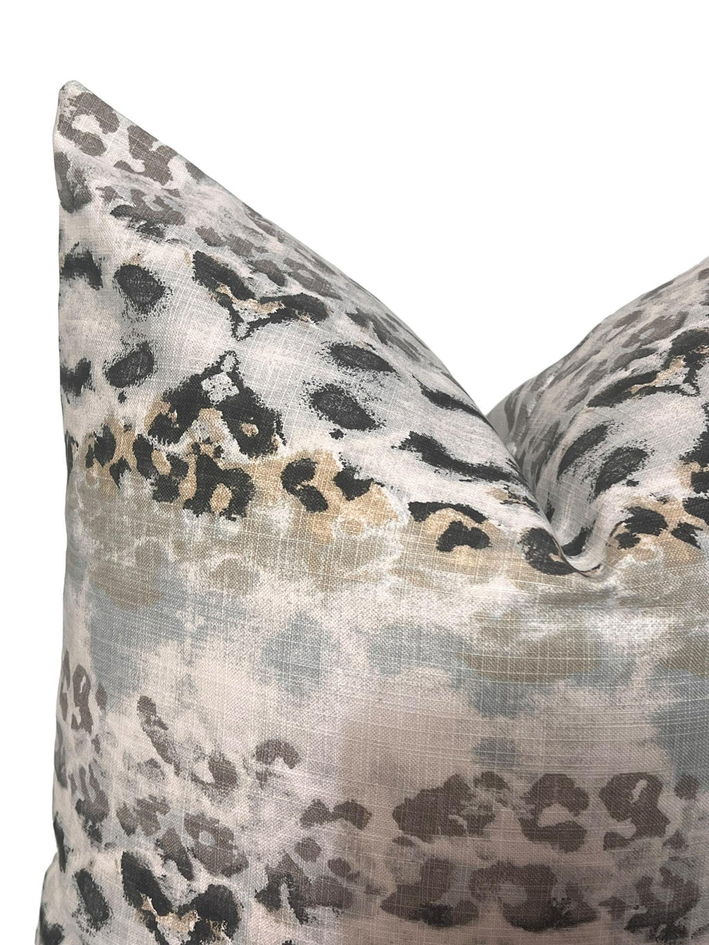 Abstract Leopard Print Pillow Cover, Modern Safari Decor