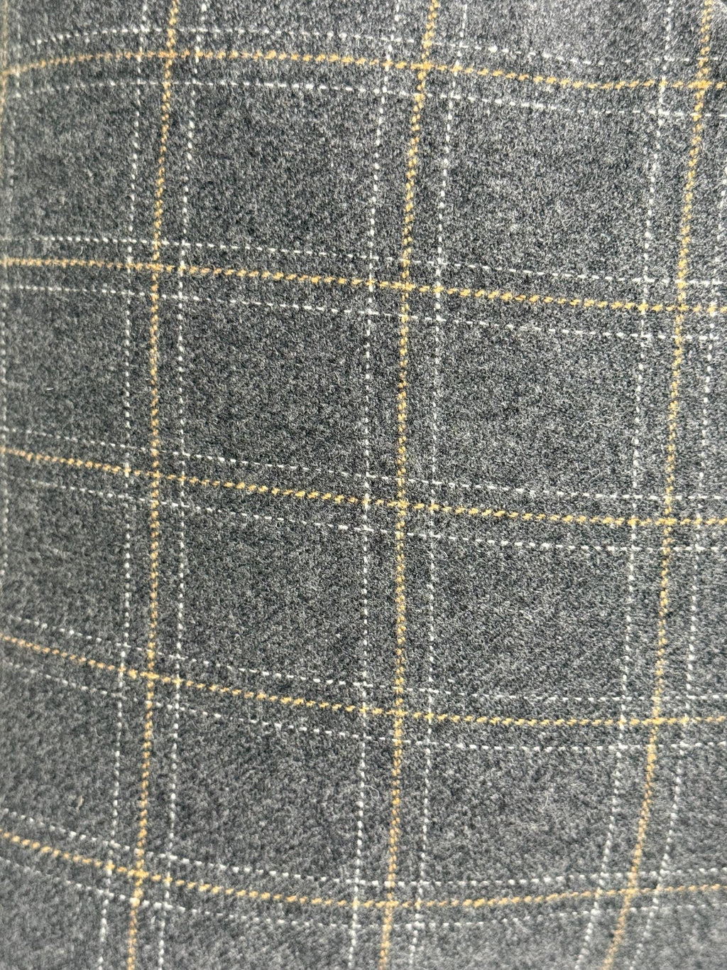 Dark Gray Plaid Pillow Cover: Farmhouse Cabin Decor